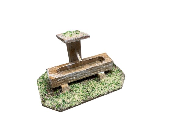 Rustikale Holztränke