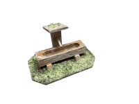 Rustikale Holztränke