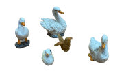 Teich mit Enten für den Krippenbau