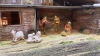 Krippenstall mit Scheune