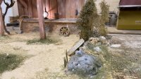 Offener einfacher Stall