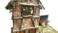 Krippenhaus mit offenem Stall