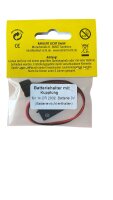 Batteriehalter mit Schalter und Kupplung