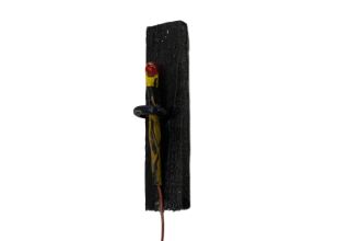 Fackel mit Halter, Beleuchtet 3,5 Volt