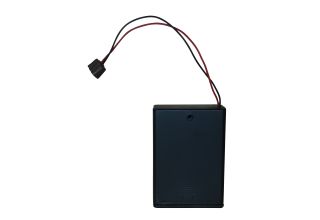 Batteriebox mit Schalter inkl. Batterien