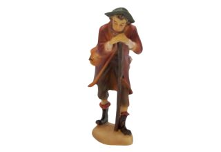 Hirte mit Wanderstab