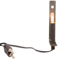 Fackel mit Halter, Beleuchtet 3,5 Volt